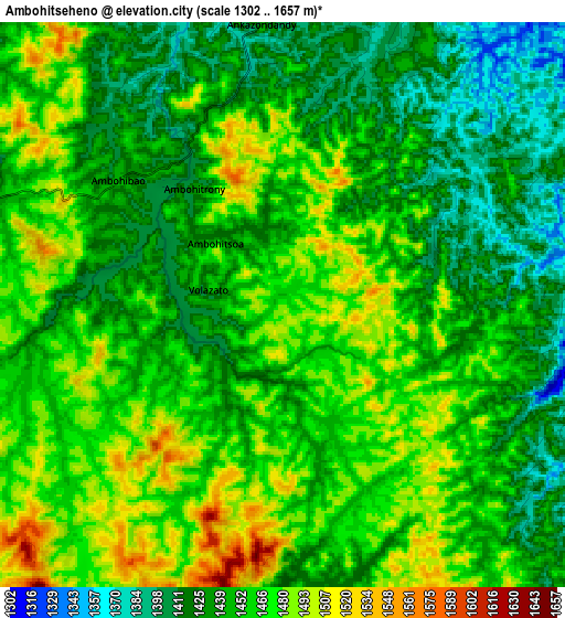 Zoom OUT 2x Ambohitseheno, Madagascar elevation map