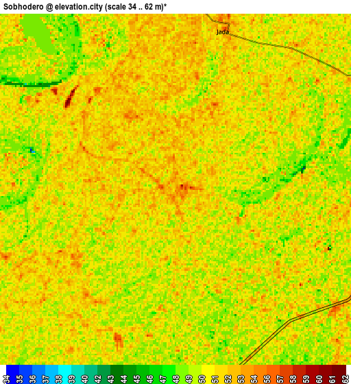 Zoom OUT 2x Sobhodero, Pakistan elevation map