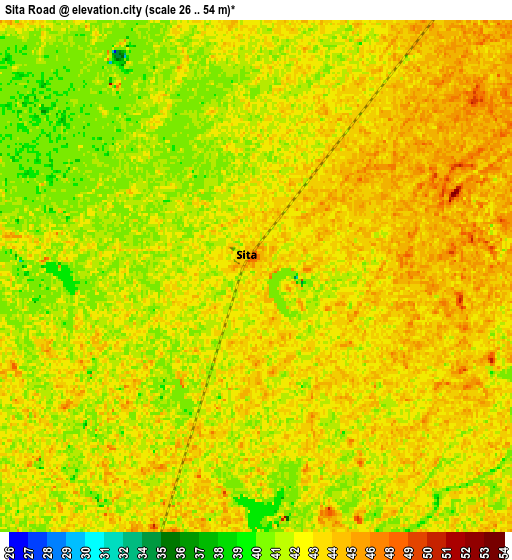 Zoom OUT 2x Sīta Road, Pakistan elevation map