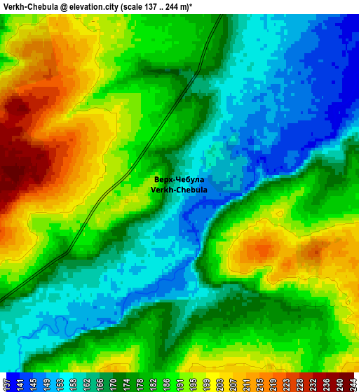 Zoom OUT 2x Verkh-Chebula, Russia elevation map