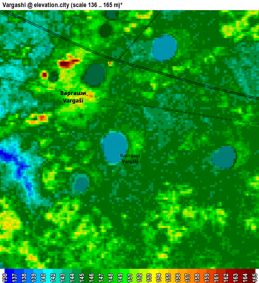 Zoom OUT 2x Vargashi, Russia elevation map