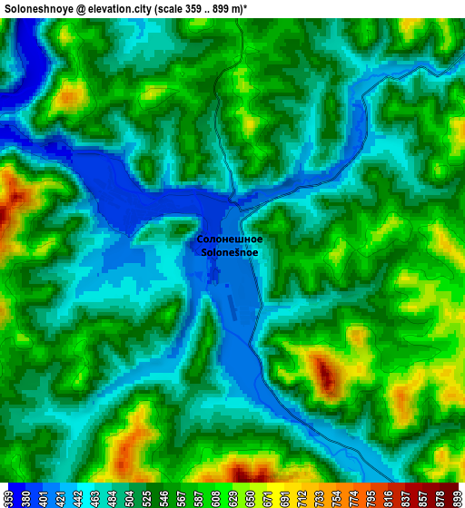 Zoom OUT 2x Soloneshnoye, Russia elevation map