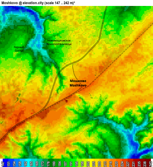 Zoom OUT 2x Moshkovo, Russia elevation map