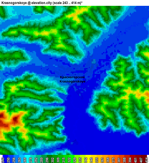 Zoom OUT 2x Krasnogorskoye, Russia elevation map