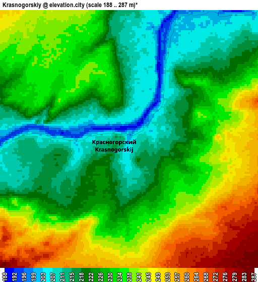 Zoom OUT 2x Krasnogorskiy, Kazakhstan elevation map