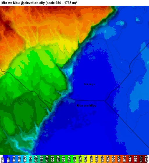 Zoom OUT 2x Mto wa Mbu, Tanzania elevation map