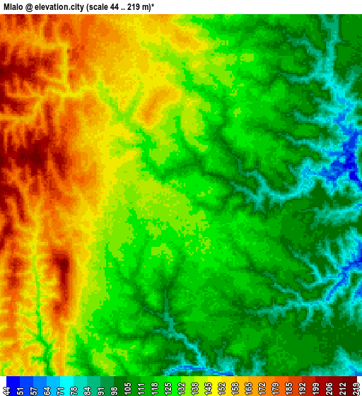 Zoom OUT 2x Mlalo, Tanzania elevation map