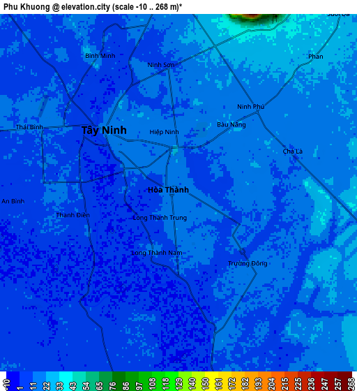 Zoom OUT 2x Phú Khương, Vietnam elevation map