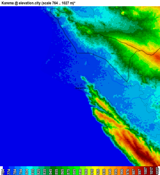 Zoom OUT 2x Karema, Tanzania elevation map