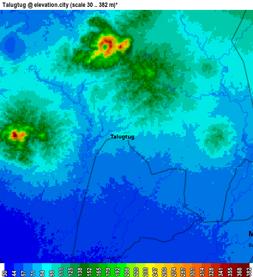 Zoom OUT 2x Talugtug, Philippines elevation map