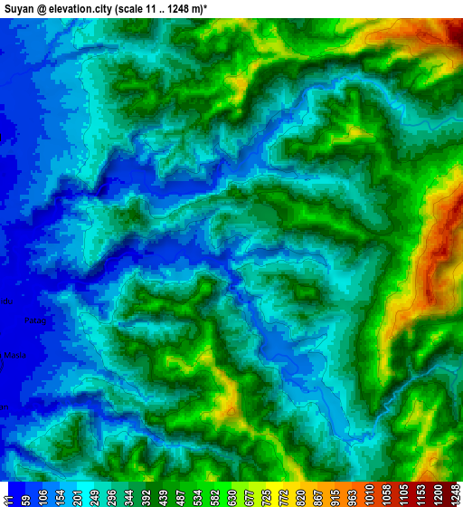 Zoom OUT 2x Suyan, Philippines elevation map