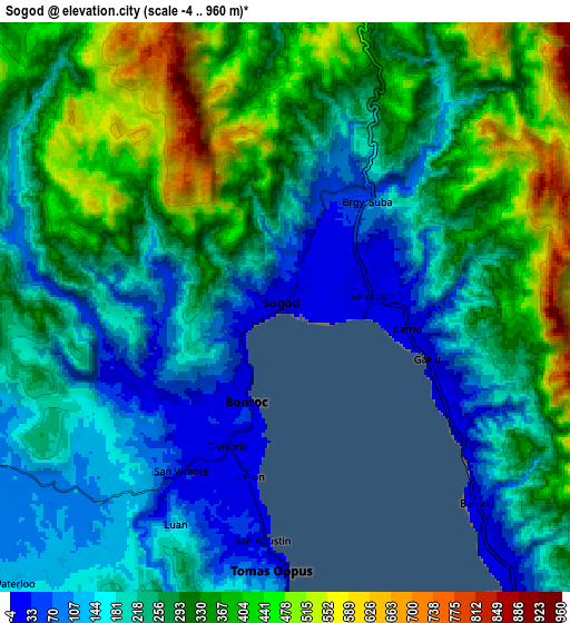 Zoom OUT 2x Sogod, Philippines elevation map