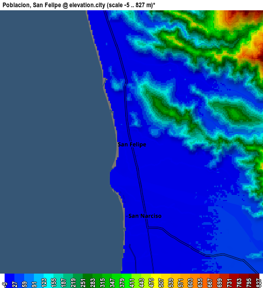 Zoom OUT 2x Poblacion, San Felipe, Philippines elevation map