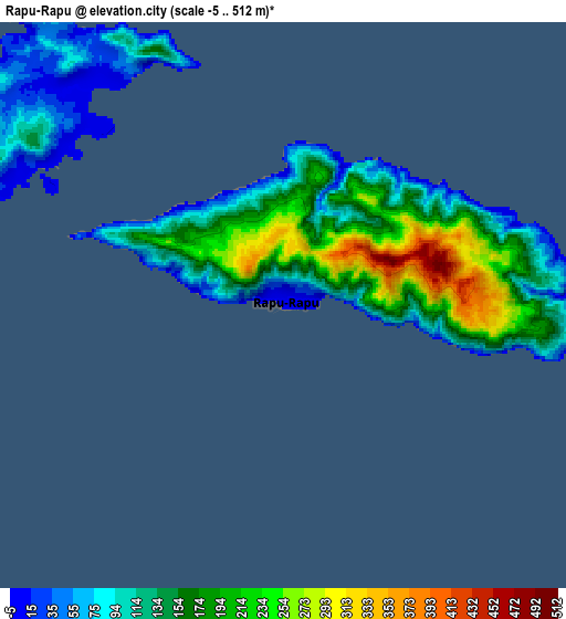 Zoom OUT 2x Rapu-Rapu, Philippines elevation map