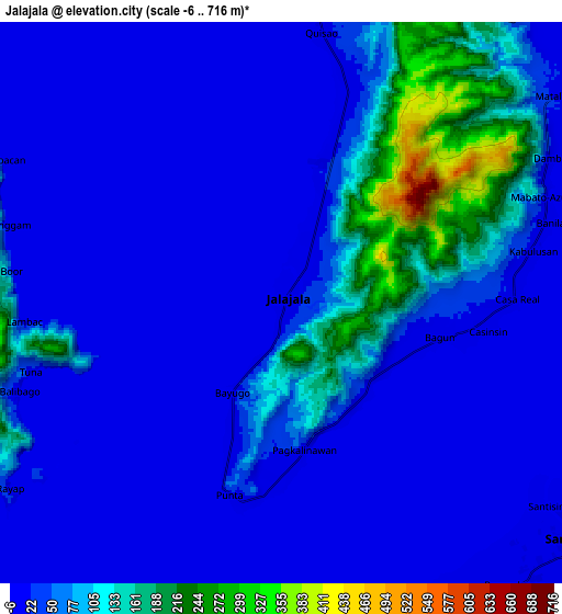 Zoom OUT 2x Jalajala, Philippines elevation map