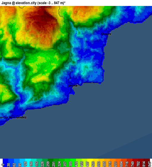 Zoom OUT 2x Jagna, Philippines elevation map