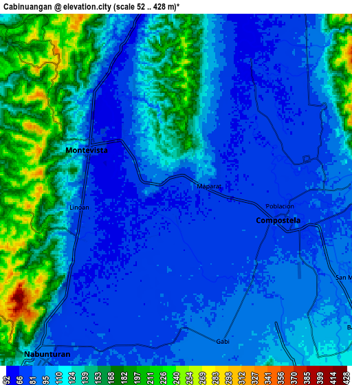 Zoom OUT 2x Cabinuangan, Philippines elevation map