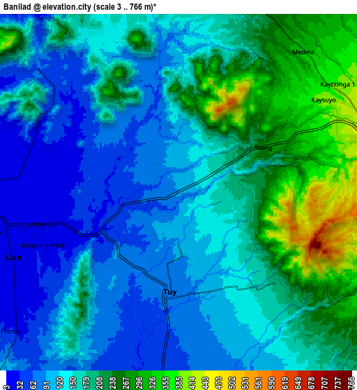 Zoom OUT 2x Banilad, Philippines elevation map