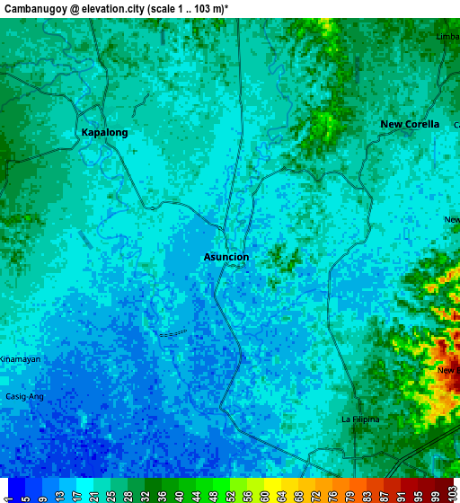 Zoom OUT 2x Cambanugoy, Philippines elevation map