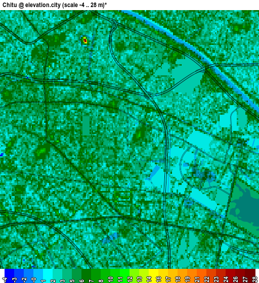 Zoom OUT 2x Chitu, China elevation map