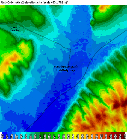 Zoom OUT 2x Ust’-Ordynskiy, Russia elevation map