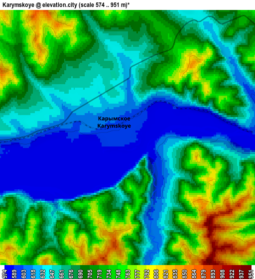Zoom OUT 2x Karymskoye, Russia elevation map
