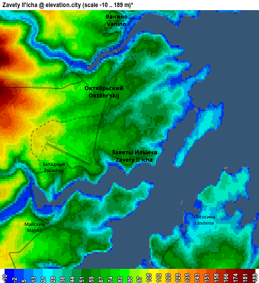 Zoom OUT 2x Zavety Il’icha, Russia elevation map