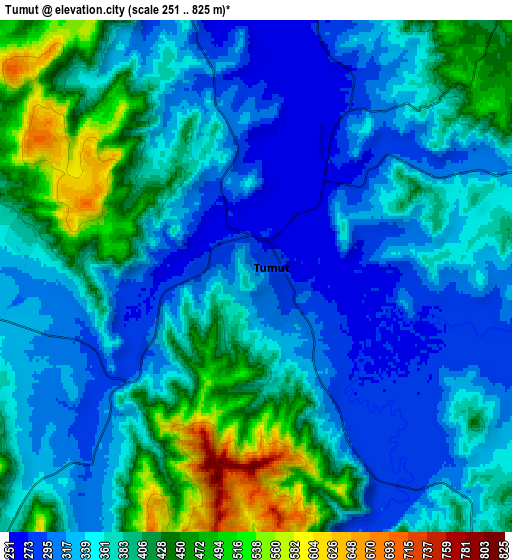 Zoom OUT 2x Tumut, Australia elevation map