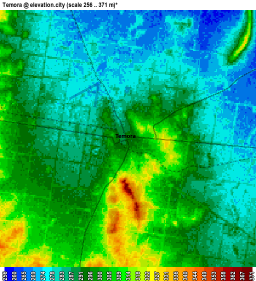 Zoom OUT 2x Temora, Australia elevation map