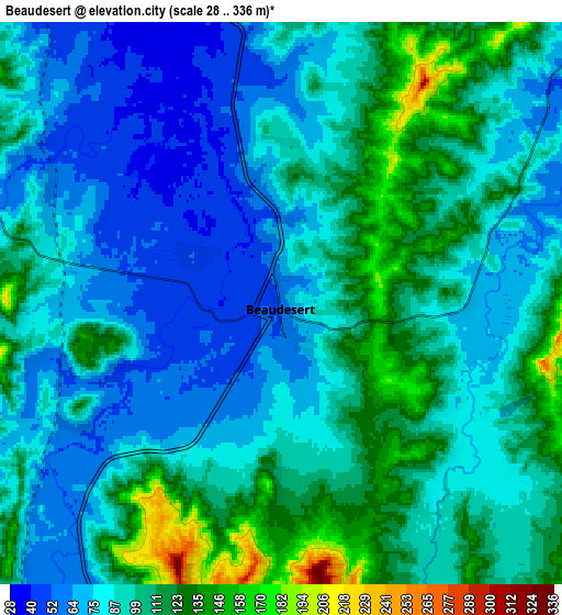 Zoom OUT 2x Beaudesert, Australia elevation map