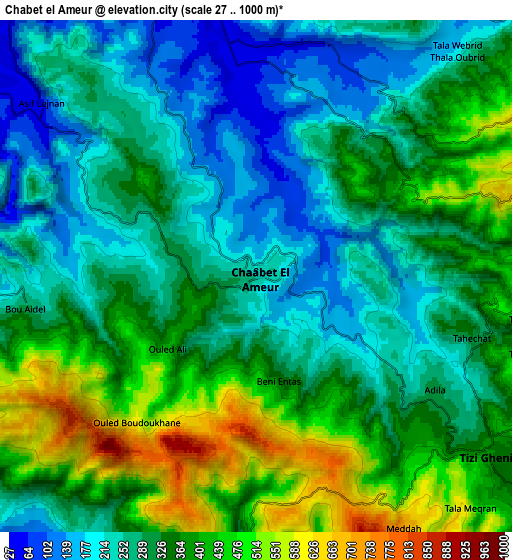 Zoom OUT 2x Chabet el Ameur, Algeria elevation map