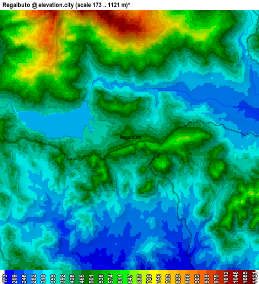 Zoom OUT 2x Regalbuto, Italy elevation map