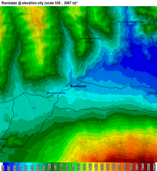 Zoom OUT 2x Randazzo, Italy elevation map