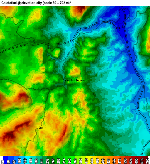 Zoom OUT 2x Calatafimi, Italy elevation map