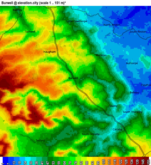 Zoom OUT 2x Burwell, United Kingdom elevation map