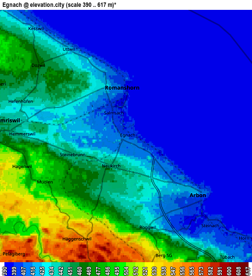 Zoom OUT 2x Egnach, Switzerland elevation map