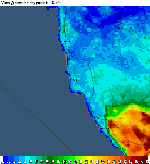 Zoom OUT 2x Viken, Sweden elevation map