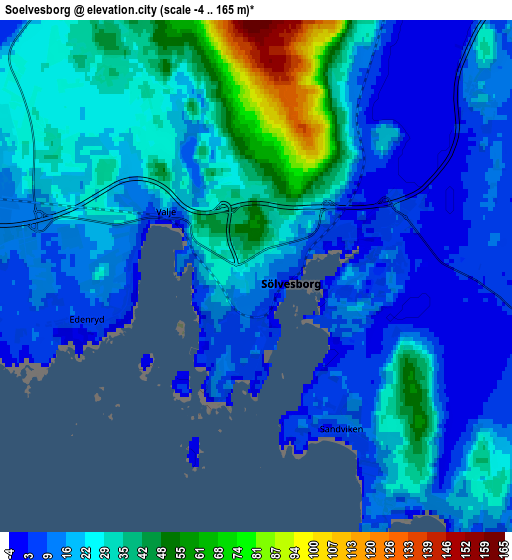 Zoom OUT 2x Sölvesborg, Sweden elevation map