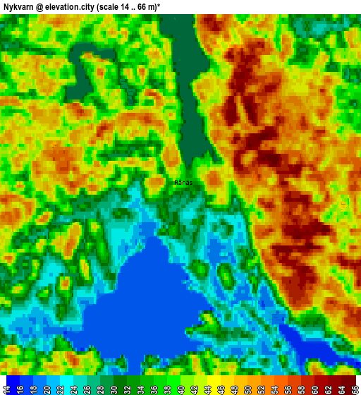 Zoom OUT 2x Nykvarn, Sweden elevation map