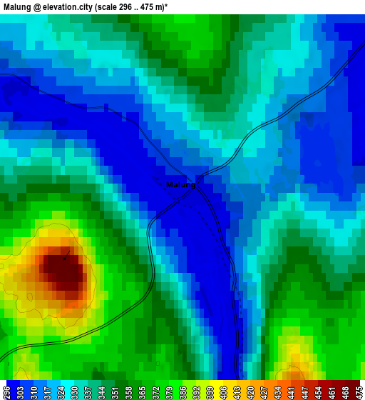 Zoom OUT 2x Malung, Sweden elevation map