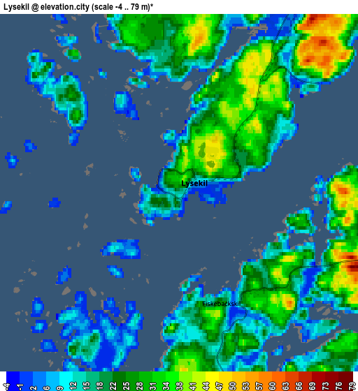 Zoom OUT 2x Lysekil, Sweden elevation map