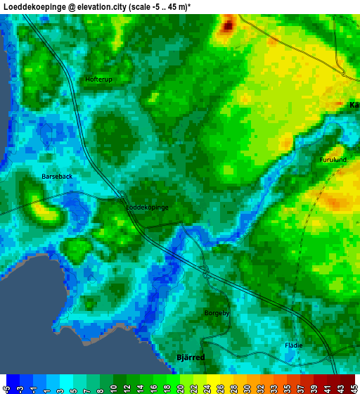 Zoom OUT 2x Löddeköpinge, Sweden elevation map