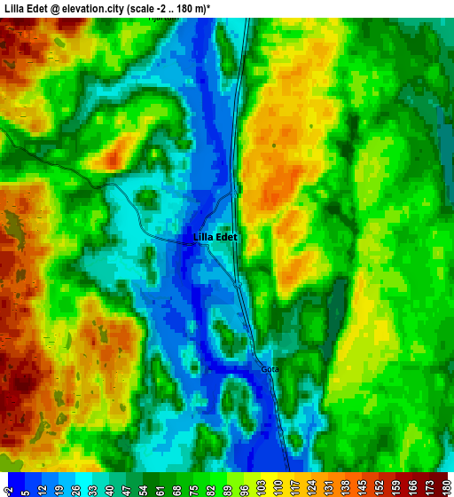 Zoom OUT 2x Lilla Edet, Sweden elevation map