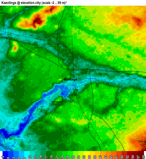 Zoom OUT 2x Kävlinge, Sweden elevation map