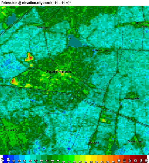 Zoom OUT 2x Palenstein, Netherlands elevation map