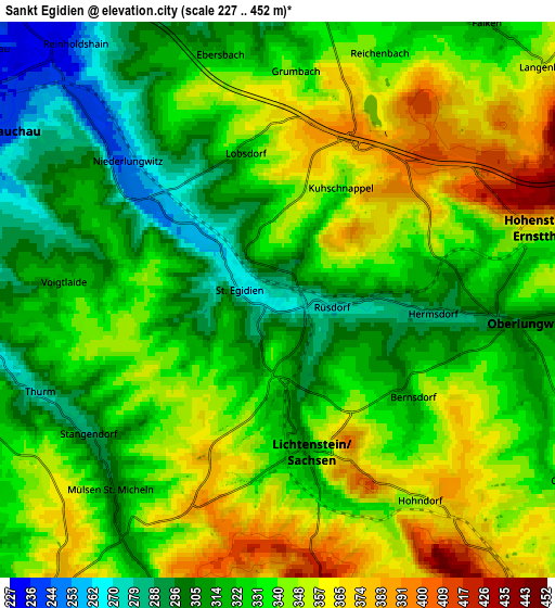 Zoom OUT 2x Sankt Egidien, Germany elevation map
