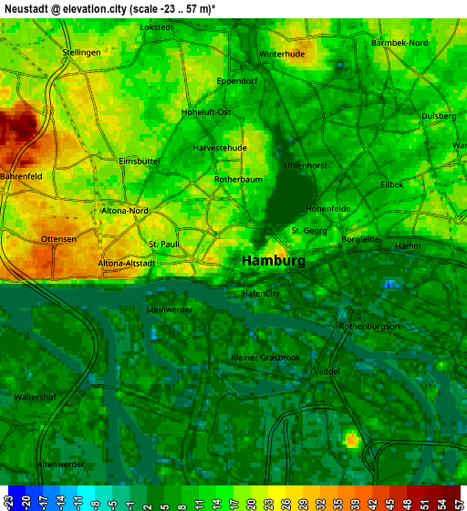 Zoom OUT 2x Neustadt, Germany elevation map
