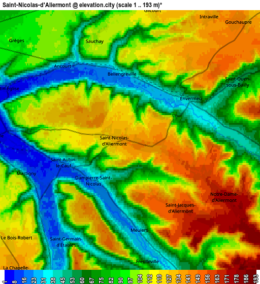 Zoom OUT 2x Saint-Nicolas-d’Aliermont, France elevation map