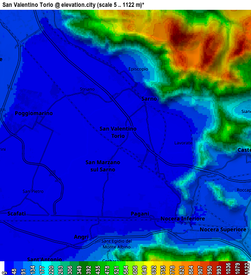 Zoom OUT 2x San Valentino Torio, Italy elevation map