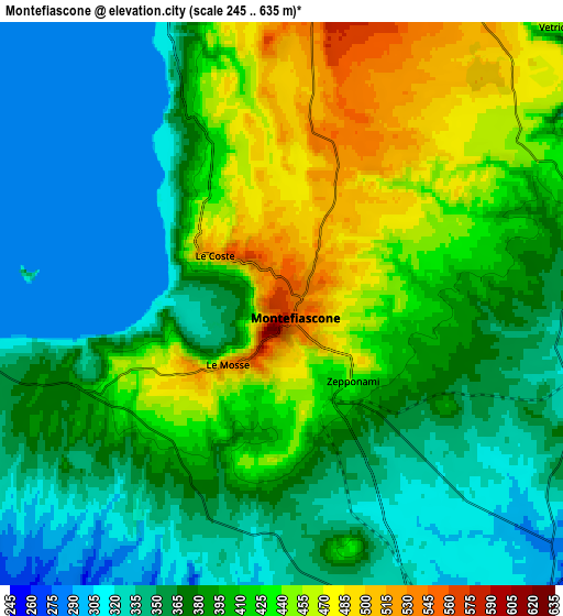 Zoom OUT 2x Montefiascone, Italy elevation map
